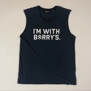 Barry’s Bootcamp tank. Only worn for photoshoot